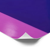 Geometrischer Kosmos Poster (Ecke)