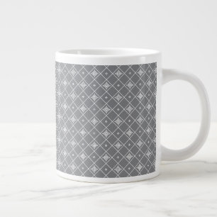 Geometrischer Kreuzanhänger Jumbo-Tasse