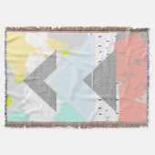 Geometrischer Kunst-Druck Decke (Vorderseite)