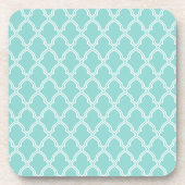 Geometrischer Kunststoff-Untersetzer Getränkeuntersetzer (Vorderseite)