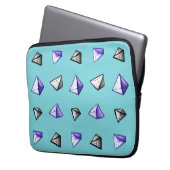 Geometrischer Laptopschutzhülle (Vorderseite Links)