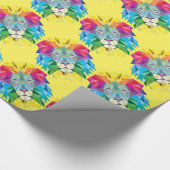 Geometrischer Lötkopf Geschenkpapier (Ecke)