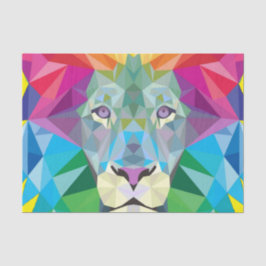 Geometrischer Lötkopf Seidenpapier