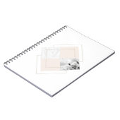 Geometrischer Marmorentwurf Notizblock (Linke Seite)