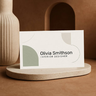 Geometrischer Minimalistischer, moderner Designer