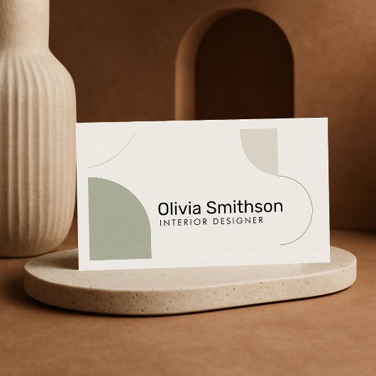 Geometrischer Minimalistischer, moderner Designer