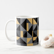 Geometrischer Moderner Becher – Handwerklicher Sti