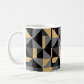 Geometrischer Moderner Becher – Handwerklicher Sti Kaffeetasse (Links)