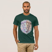 Geometrischer Monarch T-Shirt (Vorne ganz)