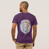 Geometrischer Monarch T-Shirt (Schwarz voll)