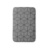 Geometrischer Musterkunstentwurf Badematte (Vorderseite Vertikal)