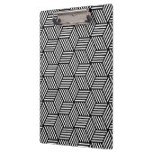 Geometrischer Musterkunstentwurf Klemmbrett (Links)