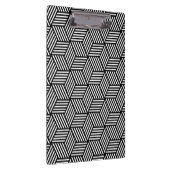 Geometrischer Musterkunstentwurf Klemmbrett (Rechts)