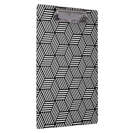 Geometrischer Musterkunstentwurf Klemmbrett (Rechts)