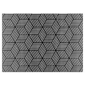 Geometrischer Musterkunstentwurf Schneidebrett (Vorderseite)