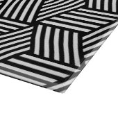 Geometrischer Musterkunstentwurf Schneidebrett (Ecke)