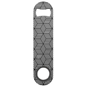 Geometrischer Musterkunstentwurf Speedflaschenöffner