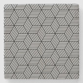 Geometrischer Musterkunstentwurf Steinuntersetzer (Vorderseite)
