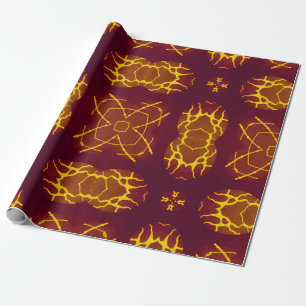 Geometrischer nahtloser Druck Retro-Design. Geomet Geschenkpapier