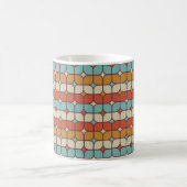 geometrischer nahtloser Musterhintergrund Kaffeetasse (Mittel)