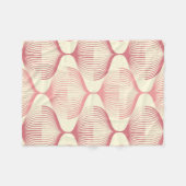Geometrischer nahtloser Musterhintergrund mit Zeil Fleecedecke (Vorderseite (Horizontal))