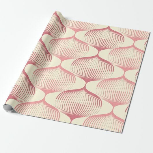 Geometrischer nahtloser Musterhintergrund mit Zeil Geschenkpapier (Ungerollt)
