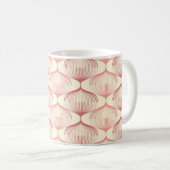 Geometrischer nahtloser Musterhintergrund mit Zeil Kaffeetasse (VorderseiteRechts)