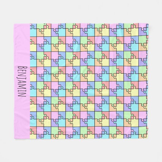 Geometrischer Name des Rainbow Fleecedecke (Vorderseite (Horizontal))