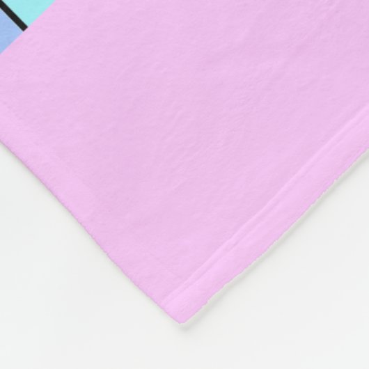 Geometrischer Name des Rainbow Fleecedecke (Ecke)