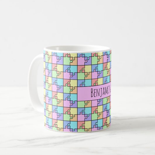 Geometrischer Name des Rainbow Kaffeetasse (Vorderseite Links)