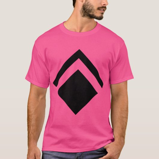 Geometrischer Pfeil 01 T-Shirt (Vorderseite)