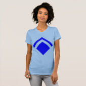 Geometrischer Pfeil 01 T-Shirt (Vorne ganz)