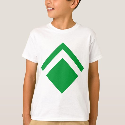 Geometrischer Pfeil 01 T-Shirt (Vorderseite)