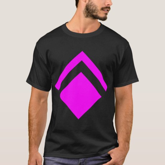 Geometrischer Pfeil 01 T-Shirt (Vorderseite)