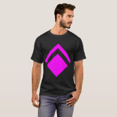 Geometrischer Pfeil 01 T-Shirt (Vorne ganz)