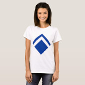Geometrischer Pfeil 01 T-Shirt (Vorne ganz)