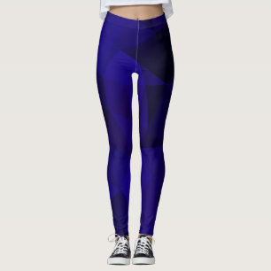 geometrischer Polygondreieck Leggings