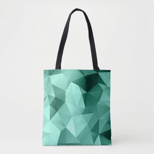 geometrischer Polygondreieck Tasche (Vorderseite)