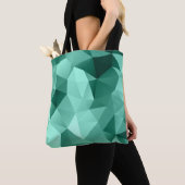 geometrischer Polygondreieck Tasche (Von Nahem)