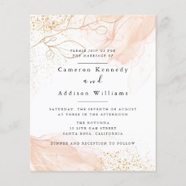 Geometrischer Rahmen für Aquarellfarben Flyer