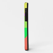 Geometrischer Regenbogen Case-Mate iPhone Hülle (Hinten/Links)