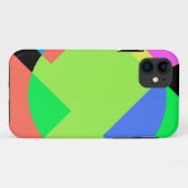 Geometrischer Regenbogen Case-Mate iPhone Hülle (Rückseite (Horizontal))