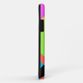 Geometrischer Regenbogen Case-Mate iPhone Hülle (Hinten/Rechts)
