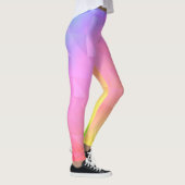Geometrischer Regenbogen Leggings (Rechts)