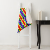 Geometrischer Regenbogen Sherpadecke (Beispiel)