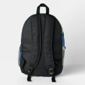 Geometrischer Rucksack (Rückseite)
