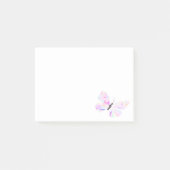 Geometrischer Schmetterling Post-it Klebezettel (Vorderseite)