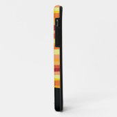 Geometrischer Sonnenuntergang Case-Mate iPhone Hülle (Hinten/Links)