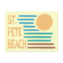 geometrischer Sonnenuntergang von St. Pete Beach F