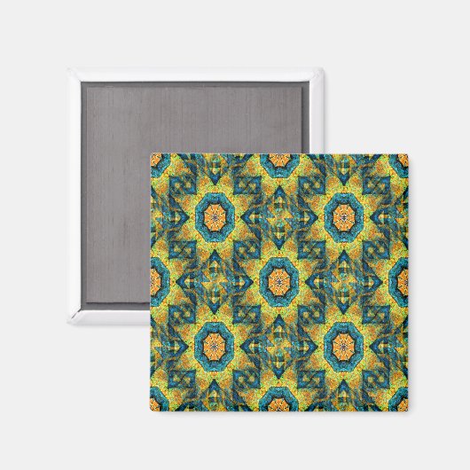 Geometrischer Spaß.... Magnet (Vorderseite/Rückseite)